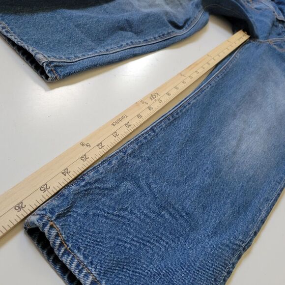 Levis Denim Jeans Overalls Cropped REVOLVE medium M Like New - Picture 3 of 11